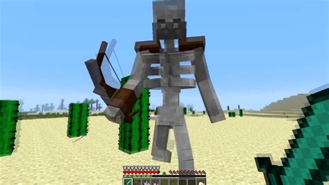 Minecraft Mod Showcase Mutant Skeleton Youtube