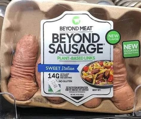 Woman Asks Question About Vegan Sausages But Shoppers Spot Something