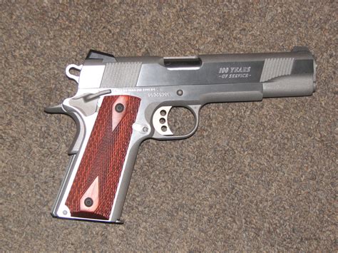 Colt 1911 Govt 100 Year Stainless For Sale At