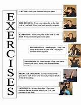 Neck Exercises Pdf Pictures