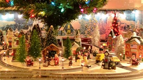 N Scale Christmas Train Layout 2016 Christmas Special Youtube