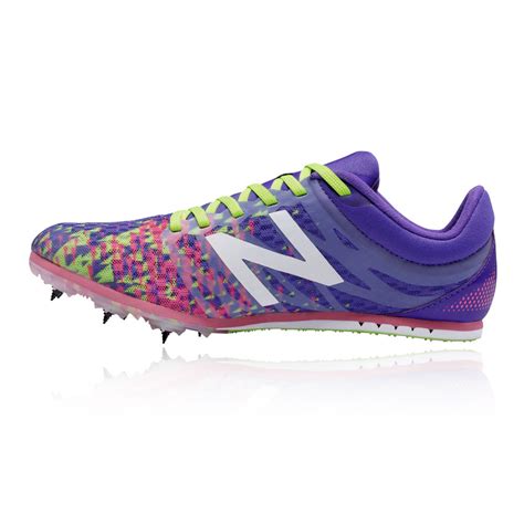 New Balance Md500v5 Womens Purple Running Track Field Spikes Athletic Shoes