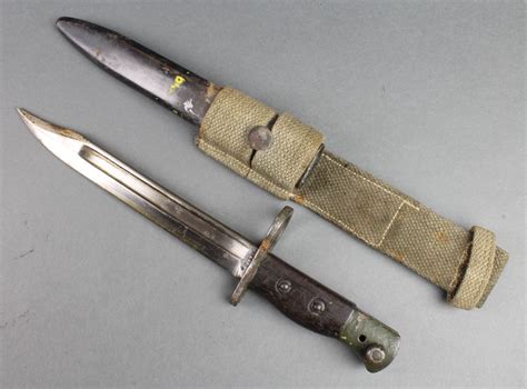 Lot 226 A Lee Enfield No5 Mk 1 Knife Bayonet Sold For £100 Сold