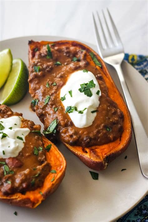 Quick And Healthy Baked Sweet Potato Toppings Sweet Potato Toppings