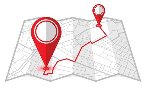 Location Pins In A Foldable Map Location Pin Map Logo Graphic