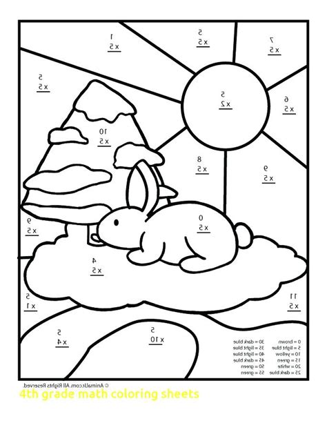 Coloring Pages For Fourth Graders At Free Printable