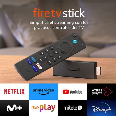 Fire Tv Stick Con Mando Por Voz Alexa Incluye Controles Del Tv