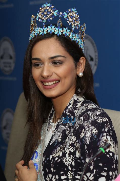 Miss World 2017 Manushi Chhillar At Miss World Organisation Event