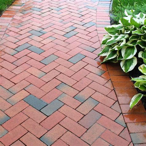 The blocks can be rectangles or parallelograms. How to Lay a Brick Path in 2020 | Brick path, Brick ...
