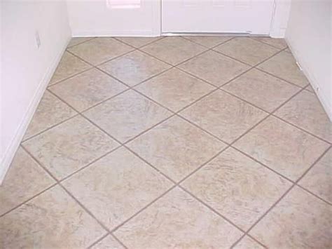 Diagonal Floor Tile Diy