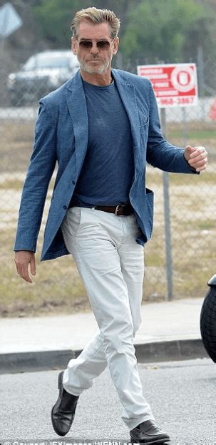 pierce brosnan 30 best outfits of male celebrities over 50 fashion ideas old man fashion