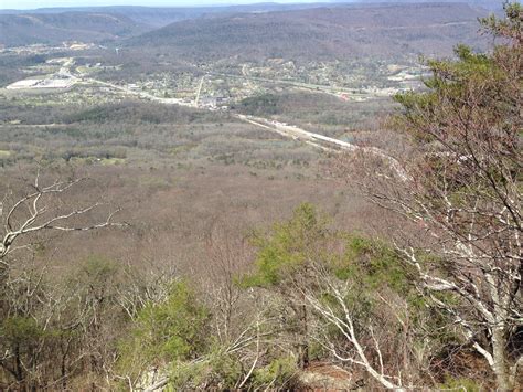 Lookout Valley From Atop Lookout Mountain Chattanooga Tn