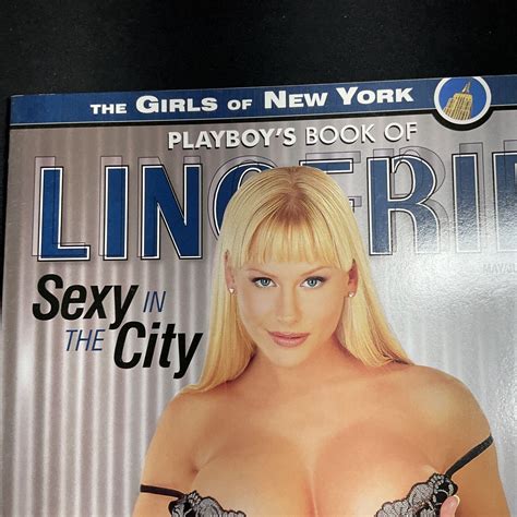 Playbabe S Book Of Lingerie May June 2001 Girls Of New York Quinn
