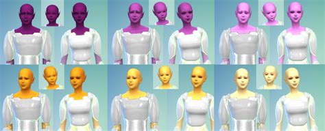 6 New Fully Functioning Alien Skintones Sims 4 Blog