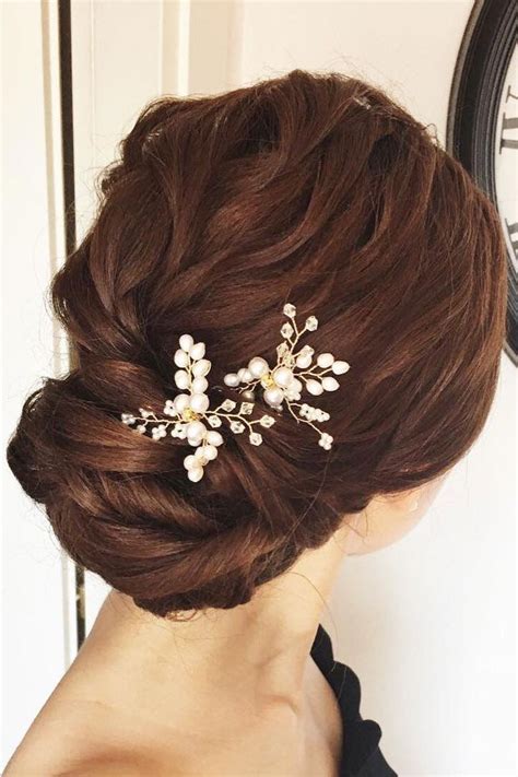 Chic Wedding Hair Updos For Elegant Brides Bridal Hairstyle Ideas