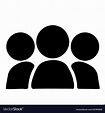 High quality people logo family or community logo Vector Image