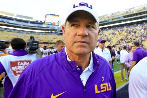Who Will Les Miles Root For After Being Fired From LSU Two B G Teams