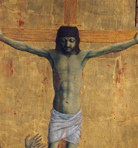 Piero Della Francesca Polittico Della Misericordia Il Crocifissione