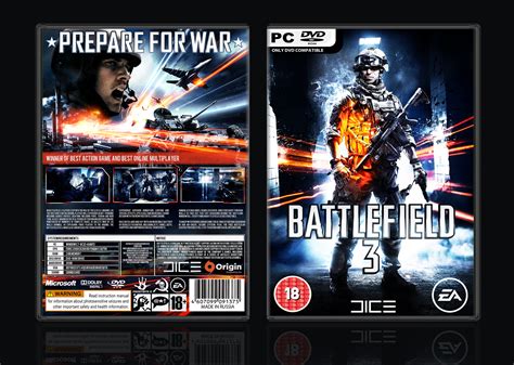 Battlefield 3 Pc Box Art Cover By Fergana16