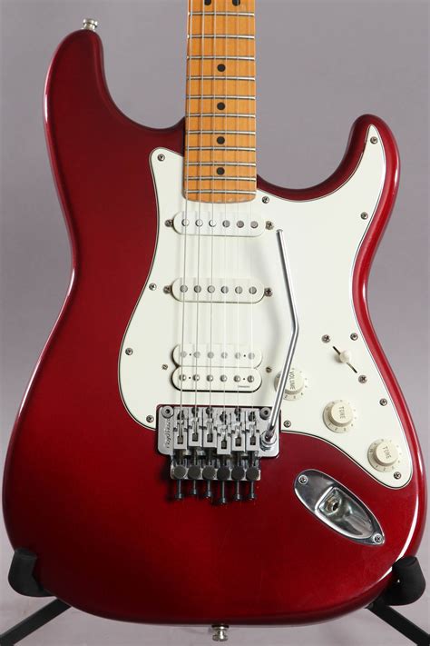 1996 Fender American Classic Hss Floyd Rose Stratocaster Guitar Chimp