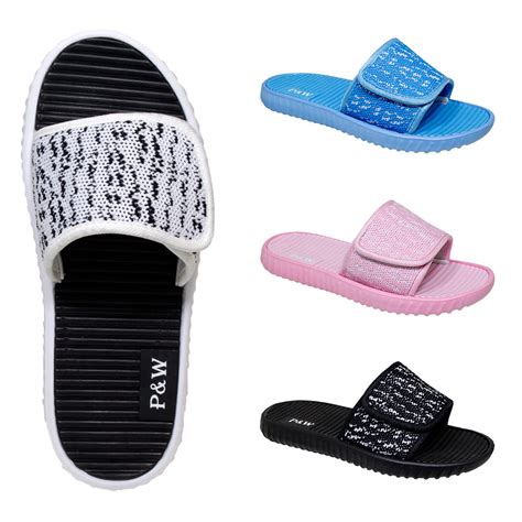 Wholesale Womens Velcro Slide Sandals Dollardays
