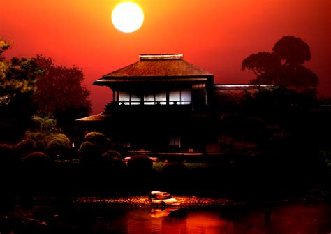 Sunset In Japan I By Kyrarah On Deviantart