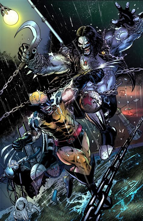 Wolverine Vs Lobo By Puzzlepalette On Deviantart In 2020 Marvel