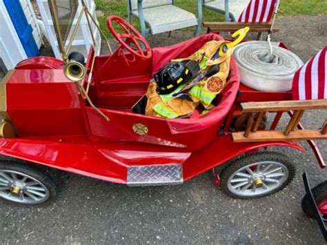 Vintage Restored Model T Fire Truck Go Kart Shriners Go Kart Model T