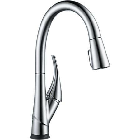 Delta kitchen faucets with diamond seal technology perform like new for life with a patented design which reduces leak points, is less hassle to install and lasts twice as long as the industry standard. Delta 9181T-AR-DST Arctic Stainless Esque Pull-Down Spray ...