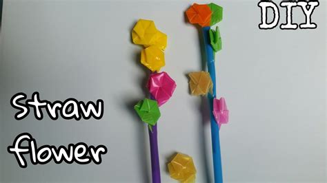 Straw Flower Diy Origami Craft How To Make Straw Flower Tncraft