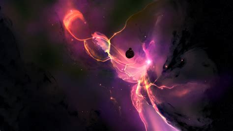 Planet Space Artwork Space Art Nebula Joeyjazz Wallpapers Hd Desktop And Mobile Backgrounds