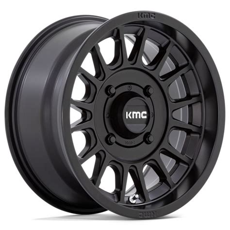 Kmc Ks138 Impact Utv In Satin Black Wheel Specialists Inc
