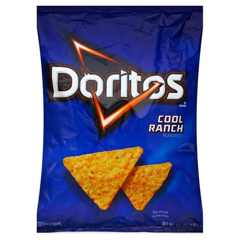 How many calories would you consume if you ate the whole 16 oz bag? Doritos Cool Ranch Tortilla Chips - Shop Chips at H-E-B