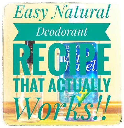 Natural Deodorant You Can Make At Home That Actually Works Natural