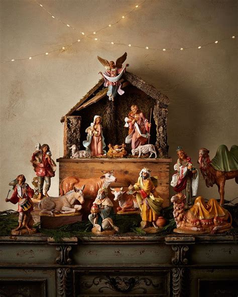 Horchow Fontanini Italian Nativity Nascimento Do Natal Presépio De