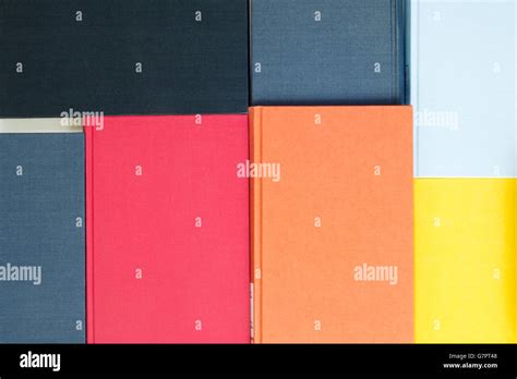 Background Of Colorful Book Covers Stock Photo Alamy