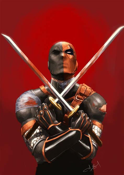 Deathstroke Von Catapusan On Artstation At