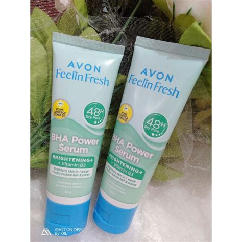 Avon Feelin Fresh Quelch Bha Serum 55g Shopee Philippines
