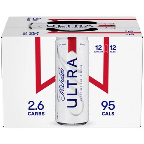 Michelob Ultra Light Beers Cans 12 Pack Foodland