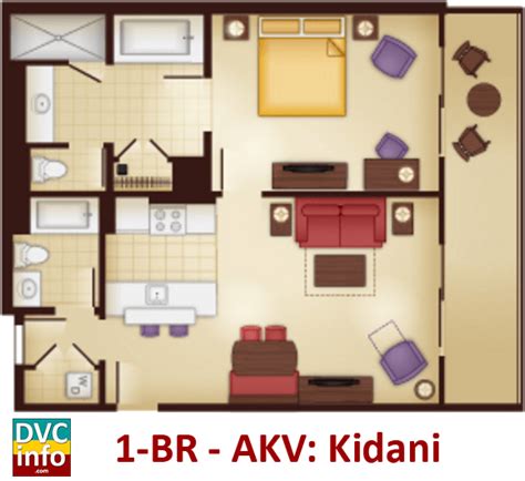 Disneys Animal Kingdom Villas Kidani Village Floor Plan Floorplansclick