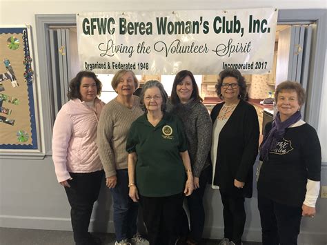 Gfwc Berea Womans Club General Federation Of Womens Clubs Gfwc