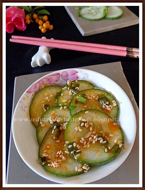 Oi Mu Chim Spicy Korean Cucumber Salad Seduce Your Tastebuds