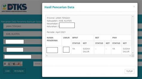 Login Cekbansos Kemensos Go Id Dan Input Nama Cara Cek Penerima Bansos