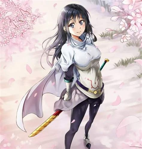 Anime Swordswoman Swordswomen Swordswoman Swordsmanship Fantasy Sword