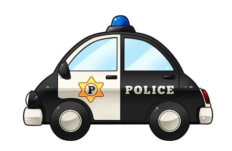 Police Car Cartoon Clipart Best