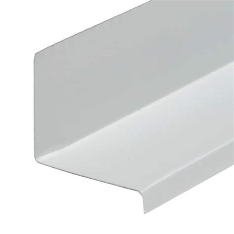 Amerimax Home Products 125 In X 10 Ft White Aluminum Drip Edge