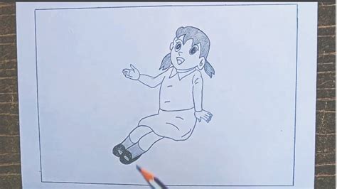 How To Draw Shizuka From Doraemon Step By Step Shizuka Shizukalover