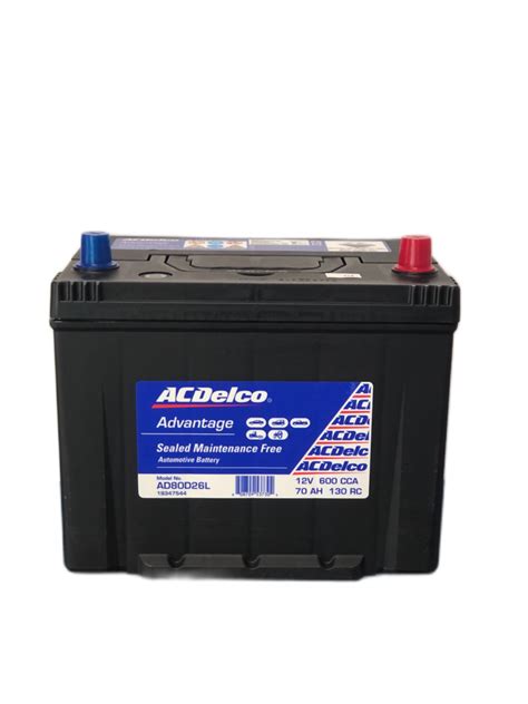 Ac Delco Ns70l Ad80d26l 600cca Battery Mighty Batteries