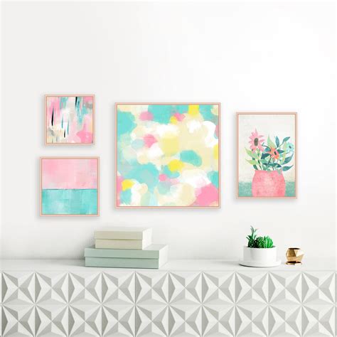 The 15 Best Collection Of Pastel Abstract Wall Art