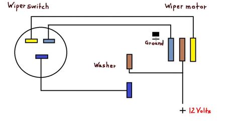 Https://tommynaija.com/wiring Diagram/1964 Corvette Wiper Motor Wiring Diagram